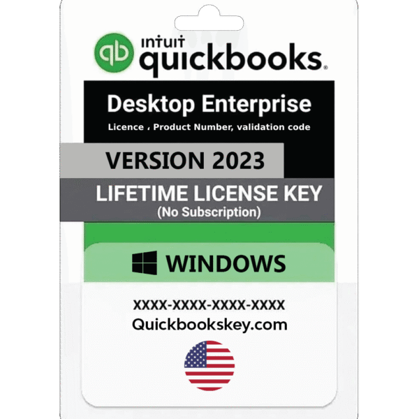 Quickbooks Desktop Enterprise Platinum 2023 With Advanced Inventory 5 Users | Us Version |