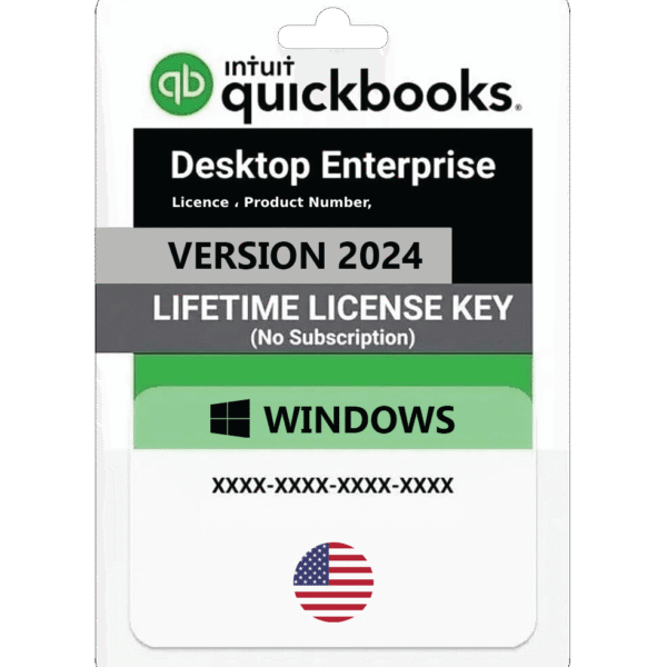 Quickbooks Desktop Enterprise silver 2024 | Us Version |