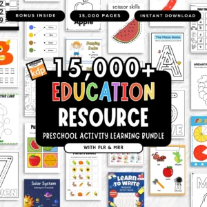 Kids Learning & Classroom Activities Bundle