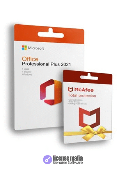 Office Professional Plus 2021 + Free Antivirus
